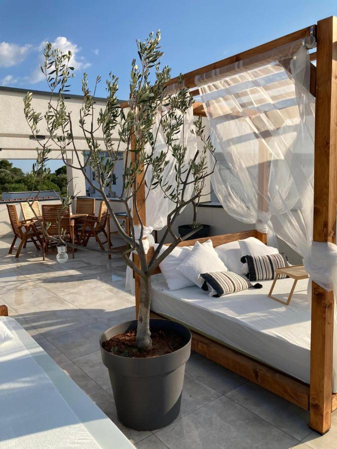 Rooftop Spa Apartment Trogir Bagian luar foto